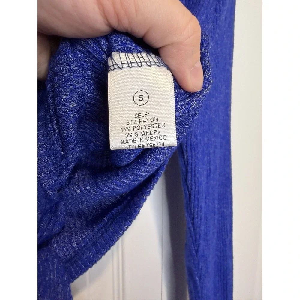 Womens Cropped Open Cardigan‎ Sweater Size S Y2K Tie Front Preppy 90s Indie Soft - Picture 5 of 9